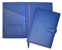 Genuine Leather Notebooks Blue